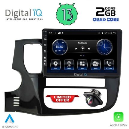 DIGITAL IQ BXH 3443_CPA (9inc) MULTIMEDIA TABLET for MITSUBISHI OUTLANDER mod. 2013-2020