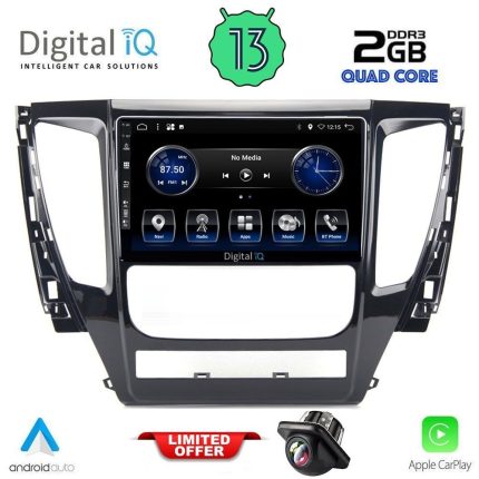 DIGITAL IQ BXH 3447A_CPA (9inc) MULTIMEDIA TABLET for MITSUBISHI PAJERO mod. 2013-2020