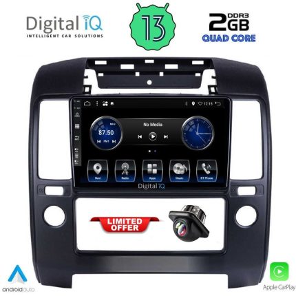 DIGITAL IQ BXH 3454_CPA A/C (9inc) MULTIMEDIA TABLET for NISSAN NAVARA D40 mod. 2006-2011 με A/C