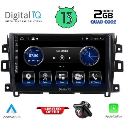 DIGITAL IQ BXH 3455_CPA (9inc) MULTIMEDIA TABLET for NISSAN NAVARA mod. 2016>