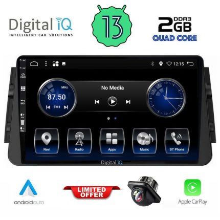 DIGITAL IQ BXH 3460_CPA (9inc) MULTIMEDIA TABLET for NISSAN MICRA mod. 2017>