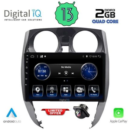 DIGITAL IQ BXH 3464_CPA (10inc) MULTIMEDIA TABLET for NISSAN NOTE mod. 2012>