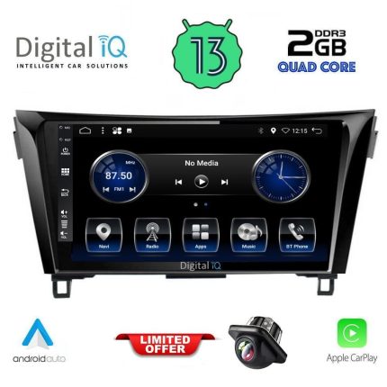 DIGITAL IQ BXH 3468_CPA (10inc) MULTIMEDIA TABLET for NISSAN QASHQAI - XTRAIL mod. 2014-2021
