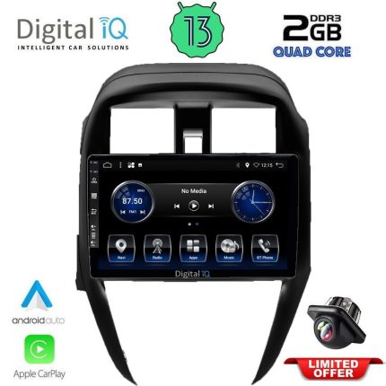 DIGITAL IQ BXH 3472_CPA (10inc) MULTIMEDIA TABLET for NISSAN SUNNY - ALMERA mod. 2015-2016
