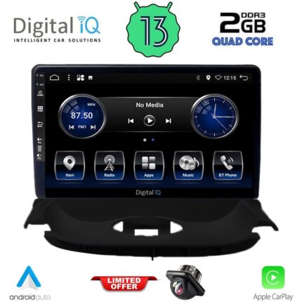 DIGITAL IQ BXH 3505_CPA (9inc) MULTIMEDIA TABLET for PEUGEOT 206 mod. 1998-2006