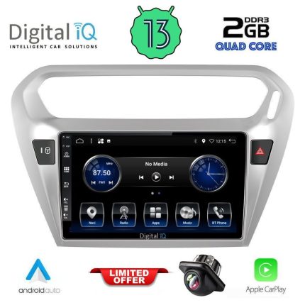 DIGITAL IQ BXH 3511_CPA (9inc) MULTIMEDIA TABLET for CITROEN ELYSEE – PEUGEOT 301 mod. 2013>