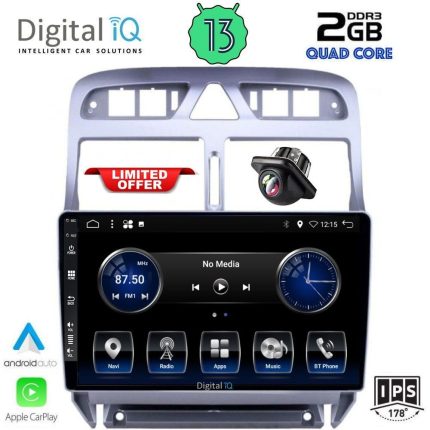DIGITAL IQ BXH 3512_CPA (9inc) MULTIMEDIA TABLET for PEUGEOT 307 mod. 2001-2008