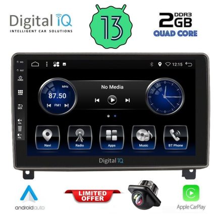 DIGITAL IQ BXH 3517_CPA (9inc) MULTIMEDIA TABLET for PEUGEOT 407 mod. 2004-2011