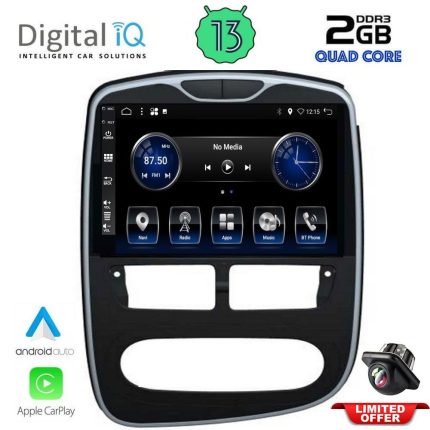 DIGITAL IQ BXH 3544_CPA (10inc) MULTIMEDIA TABLET for RENAULT CLIO mod. 2012-2015