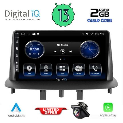 DIGITAL IQ BXH 3556_CPA (9inc) MULTIMEDIA TABLET for RENAULT MEGANE 3 mod. 2009-2016