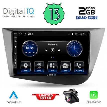 DIGITAL IQ BXH 3574_CPA (9inc) MULTIMEDIA TABLET for SEAT LEON mod. 2005-2012
