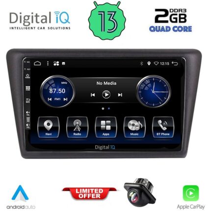 DIGITAL IQ BXH 3600_CPA (9inc) MULTIMEDIA TABLET for SKODA RAPID SPACEBACK mod. 2014>