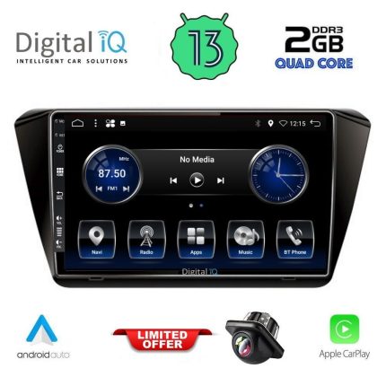 DIGITAL IQ BXH 3605_CPA (10inc) MULTIMEDIA TABLET for SKODA SUPERB mod. 2015>