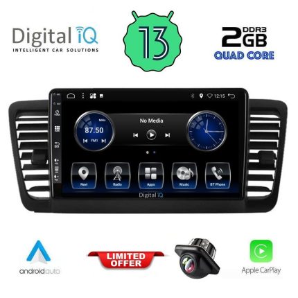 DIGITAL IQ BXH 3665_CPA (9inc) MULTIMEDIA TABLET for SUBARU LEGACY – OUTBACK mod. 2002-2008