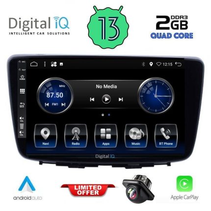 DIGITAL IQ BXH 3672_CPA (9inc) MULTIMEDIA TABLET for SUZUKI BALENO mod. 2016-2022