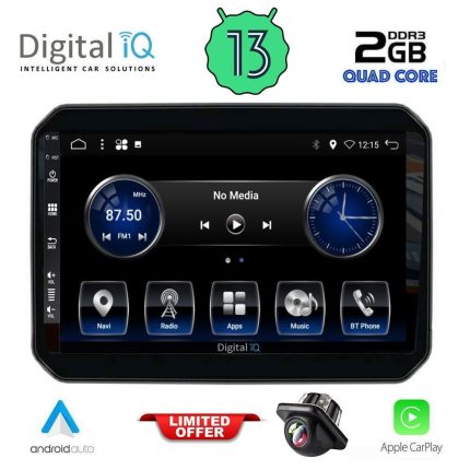 DIGITAL IQ BXH 3676_CPA (9inc) MULTIMEDIA TABLET for SUZUKI IGNIS mod. 2016>