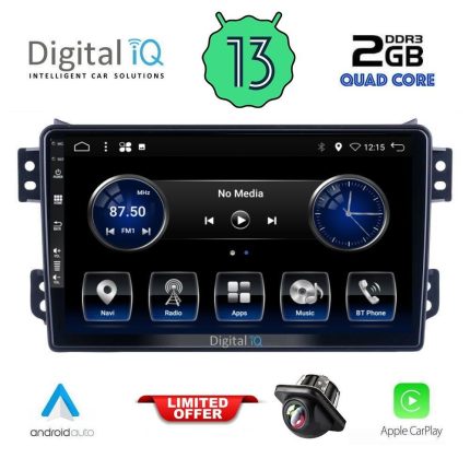 DIGITAL IQ BXH 3682_CPA (9inc) MULTIMEDIA TABLET for  OPEL AGILA – SUZUKI SPLASH mod. 2008>