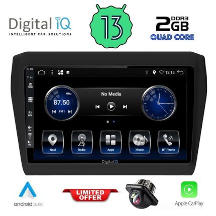 DIGITAL IQ BXH 3686_CPA (9inc) MULTIMEDIA TABLET for SUZUKI SWIFT mod. 2017>