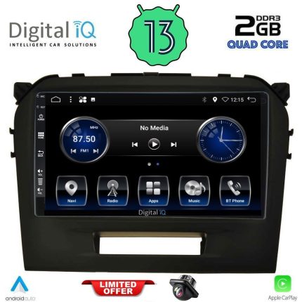 DIGITAL IQ BXH 3697_CPA (9inc) MULTIMEDIA TABLET for SUZUKI VITARA mod. 2016-2022