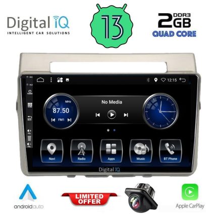 DIGITAL IQ BXH 3711_CPA (9inc) MULTIMEDIA TABLET for TOYOTA COROLLA VERSO mod. 2004-2009