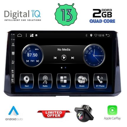 DIGITAL IQ BXH 3716_CPA (10inc) MULTIMEDIA TABLET for TOYOTA COROLLA mod. 2019>
