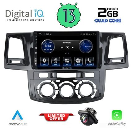 DIGITAL IQ BXH 3720_CPA (9inc) MULTIMEDIA TABLET for TOYOTA HILUX mod. 2005-2016