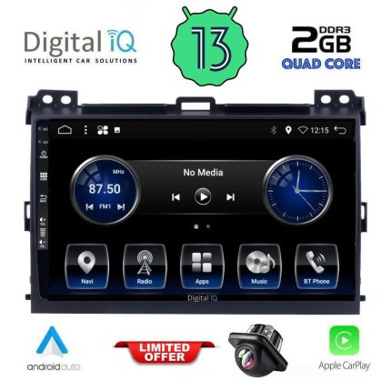 DIGITAL IQ BXH 3723_CPA (9inc) MULTIMEDIA TABLET for TOYOTA LANDCRUISER mod. 2002-2008
