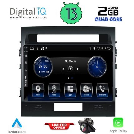 DIGITAL IQ BXH 3724_CPA (10inc) MULTIMEDIA TABLET for TOYOTA LANDCRUISER mod. 2008-2015