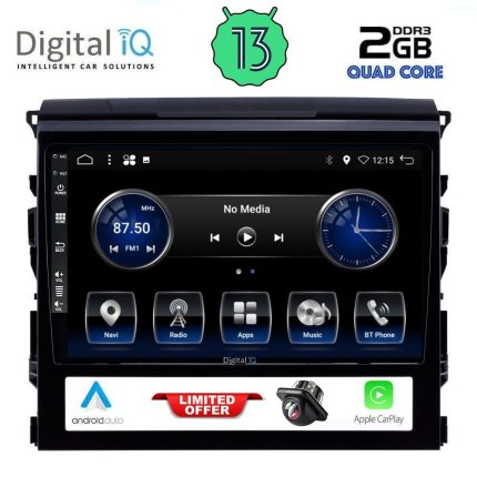 DIGITAL IQ BXH 3725_CPA (9inc) MULTIMEDIA TABLET for TOYOTA LANDCRUISER mod. 2016-2019