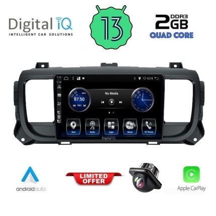 DIGITAL IQ BXH 3729_CPA (9inc) MULTIMEDIA TABLET for CITROEN JUMPY-SPACETOURER – PEUGEOT EXPERT-TRAVELLER – TOYOTA PROACE mod.2016>