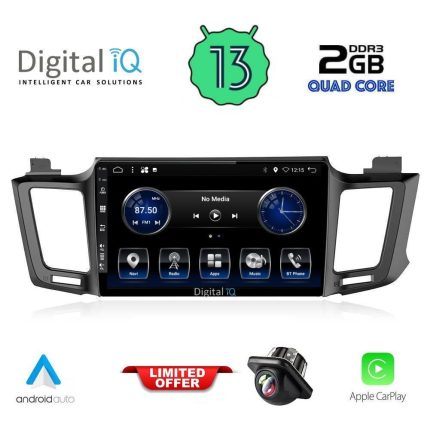 DIGITAL IQ BXH 3733_CPA (10inc) MULTIMEDIA TABLET for TOYOTA RAV 4 mod. 2013-2019