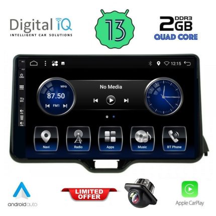 DIGITAL IQ BXH 3738_CPA (10inc) MULTIMEDIA TABLET for TOYOTA YARIS mod. 2020>