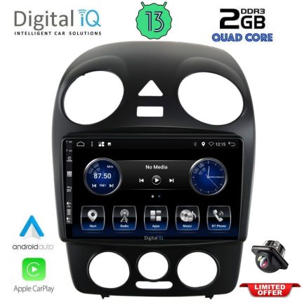 DIGITAL IQ BXH 3742_CPA (9inc) MULTIMEDIA TABLET for VW BEETLE mod. 2004-2011