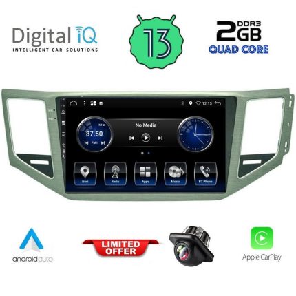 DIGITAL IQ BXH 3745_CPA (10inc) MULTIMEDIA TABLET for VW GOLF SPORTSVAN mod. 2014>