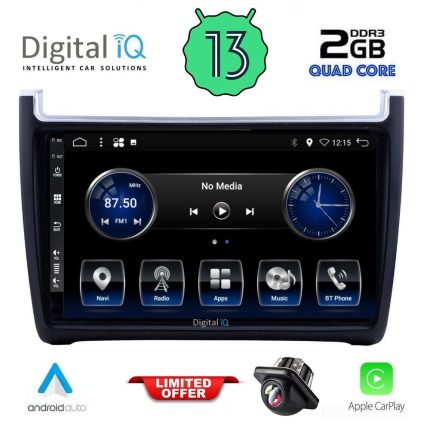 DIGITAL IQ BXH 3757_CPA (9inc) MULTIMEDIA TABLET for VW POLO mod. 2014-2017