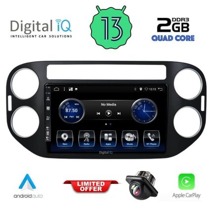 DIGITAL IQ BXH 3760_CPA (9inc) MULTIMEDIA TABLET for VW TIGUAN mod. 2004-2016