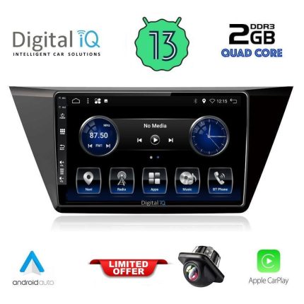DIGITAL IQ BXH 3769_CPA (10inc) MULTIMEDIA TABLET for VW TOURAN mod. 2016>