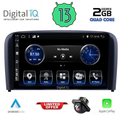 DIGITAL IQ BXH 3786_CPA (9inc) MULTIMEDIA TABLET for VOLVO S80 mod. 1998-2006