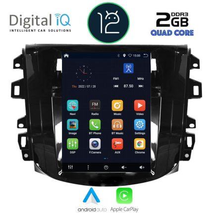 DIGITAL IQ BXH 3856_CPA TESLA STYLE for NISSAN NAVARA mod. 2018>