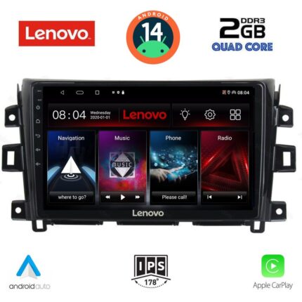 LENOVO LVD 2455_CPA (9inc) MULTIMEDIA TABLET for NISSAN NAVARA mod. 2016>