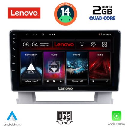 LENOVO LVD 2482_CPA (9inc) MULTIMEDIA TABLET for OPEL ASTRA J  mod.2010-2016