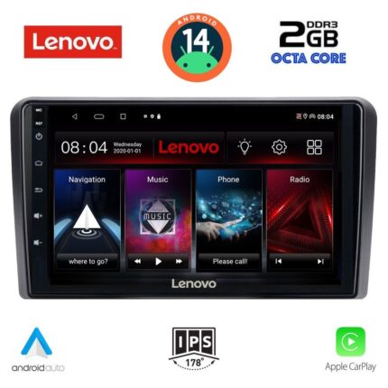 LENOVO LVF 5003_CPA (9inc) MULTIMEDIA TABLET for AUDI A3 mod. 2003-2012