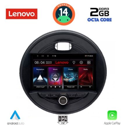LENOVO LVF 5066_CPA (9inc) MULTIMEDIA TABLET for MINI COOPER (F55-56-F57) mod. 2015> CLUBMAN (F54) mod. 2015> ROADSTER (F59) mod. 2014> COUNTRYMAN (F60) mod. 2016>