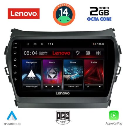 LENOVO LVF 5238_CPA (9inc) MULTIMEDIA TABLET for HYUNDAI IX45 mod. 2013-2017