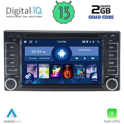 DIGITAL IQ MSD 061_CPA (7" DECK) MULTIMEDIA for SUBARU FORESTER – IMPREZA – XV mod. 2008-2013