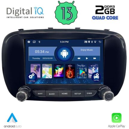 DIGITAL IQ MSD 066_CPA (7" DECK) MULTIMEDIA for FIAT 500X mod. 2014>