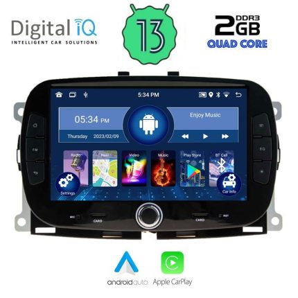DIGITAL IQ MSD 098_CPA (7" DECK) MULTIMEDIA for FIAT 500 mod. 2016>