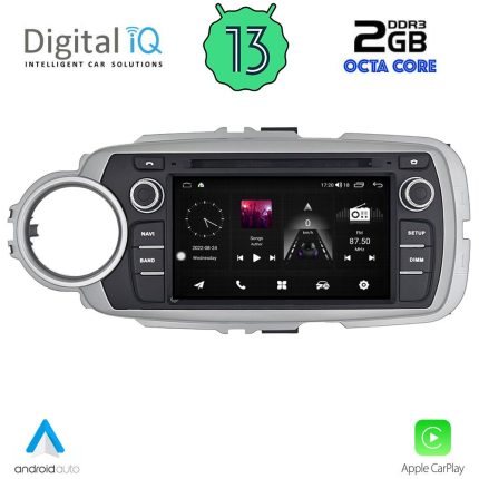 DIGITAL IQ MSF 330_CPA (7” DECK) MULTIMEDIA for TOYOTA YARIS mod. 2011-2020