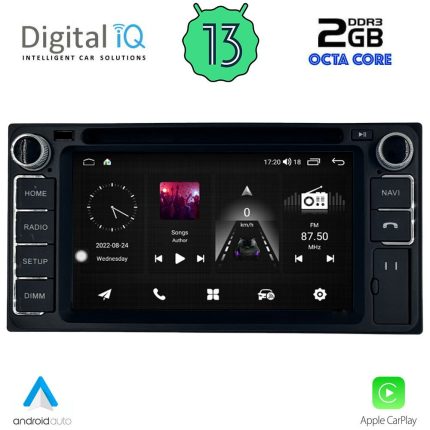 DIGITAL IQ MSF 362_CPA (6.5” DECK) MULTIMEDIA for TOYOTA ALL (200mm)
