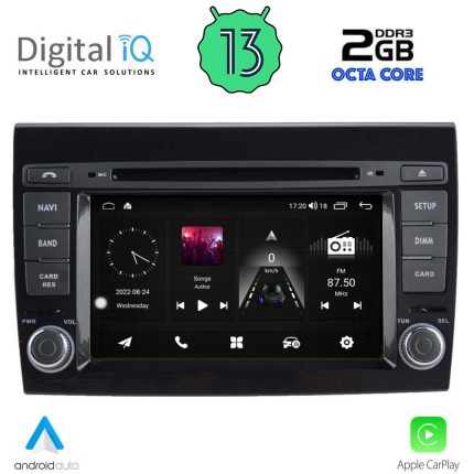 DIGITAL IQ MSF 397_CPA (7” DECK) MULTIMEDIA for FIAT BRAVO mod. 2007>